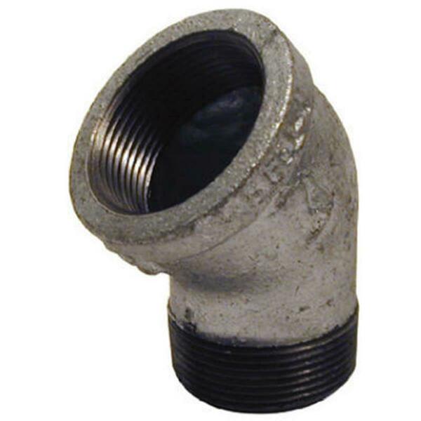 Pannext Fittings G-S4515 1.5 in. Galvanized Street Elbow- 45 Degree 447725